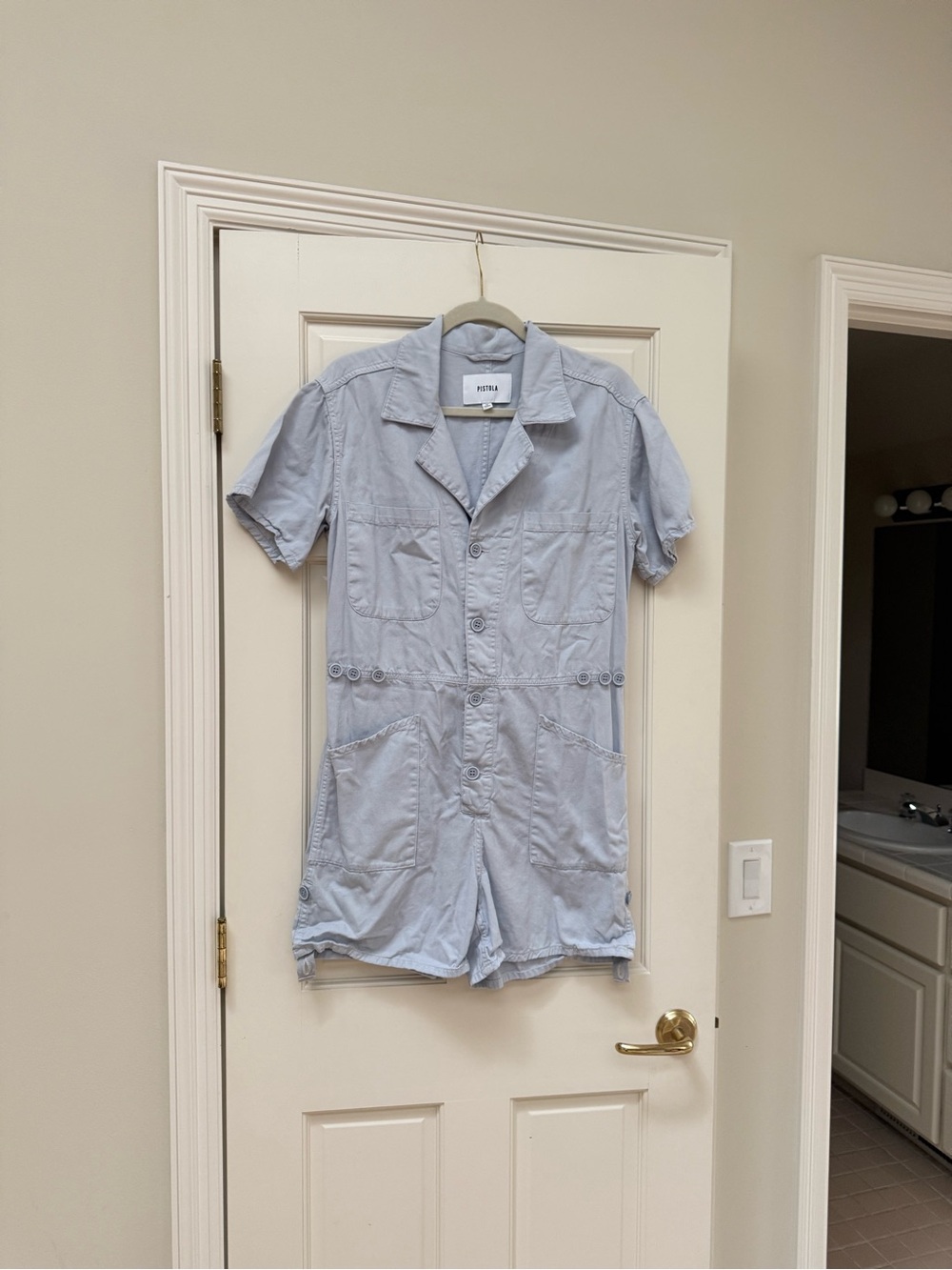 Pistola romper blue -m